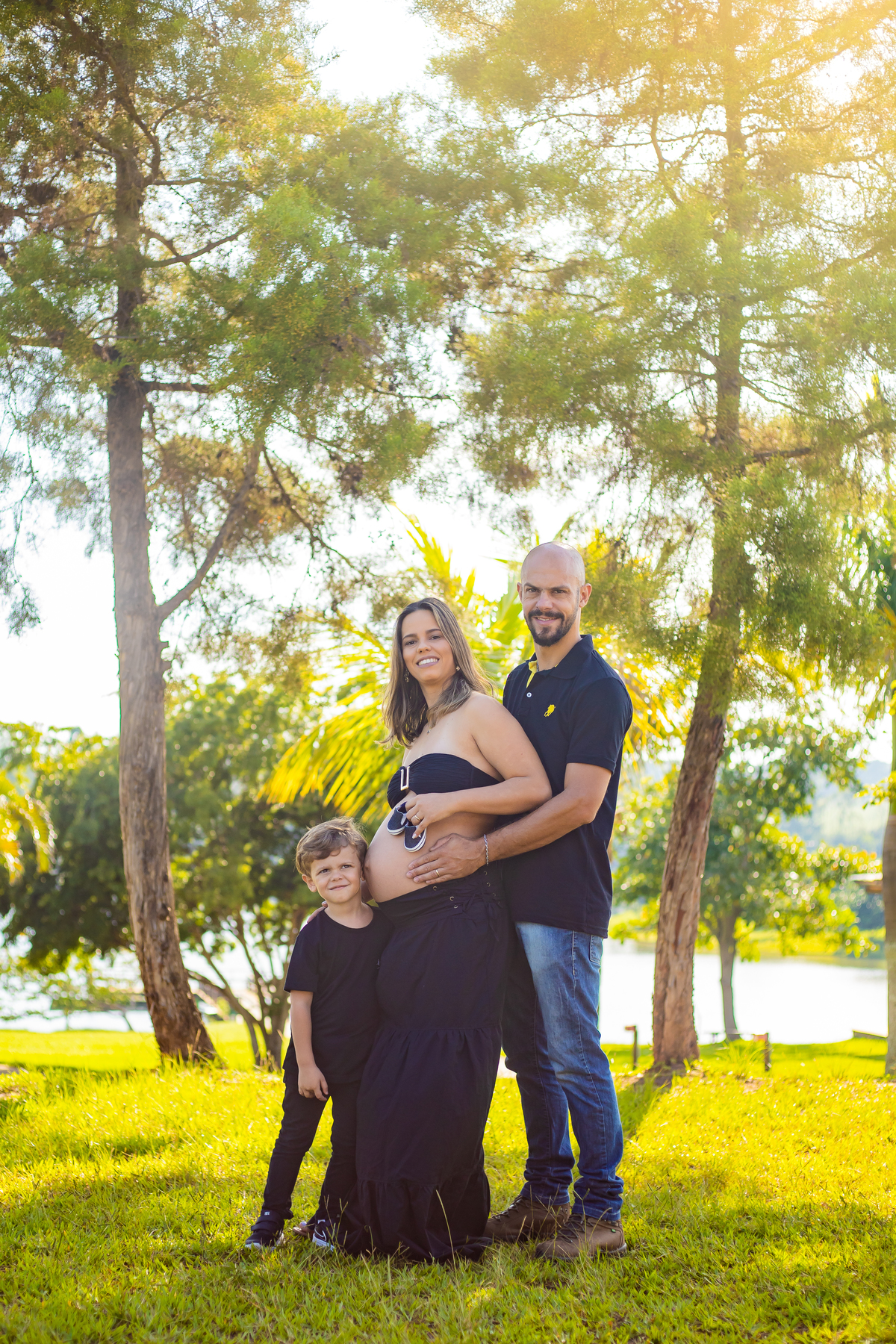 Ensaio gestante bauru família lago sul