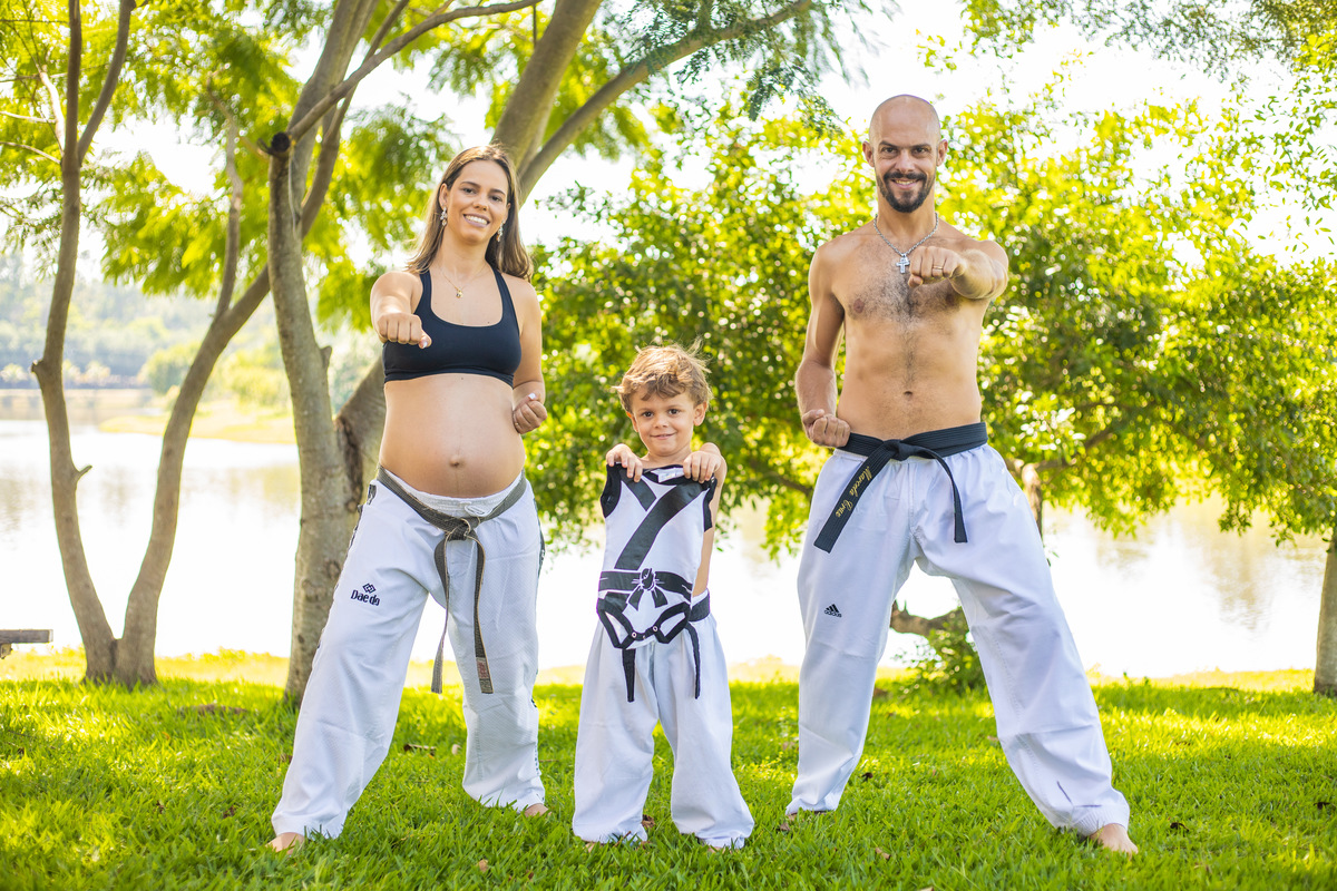 Ensaio gestante bauru família lago sul lifestyle tae-kwon-do