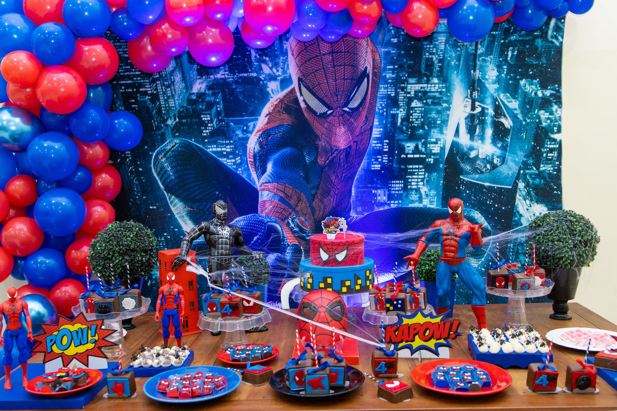 festa spider man homem aranha bauru aniversario infantil menino fotografia de familia decoração 