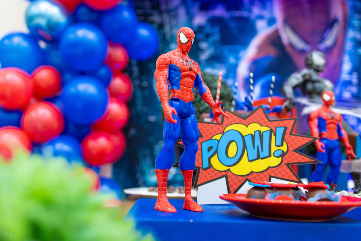 festa spider man homem aranha bauru aniversario infantil menino fotografia de familia boneco