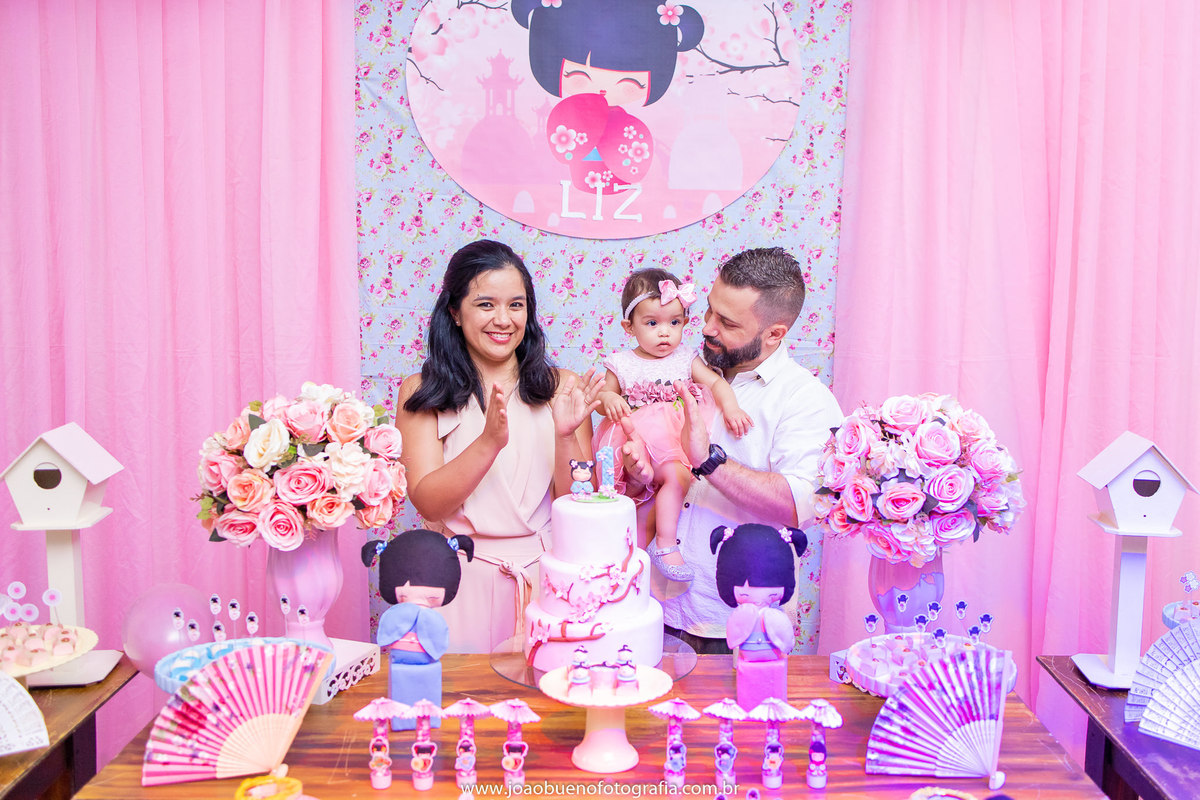 festa kokeshi japonesa oriental menina liz bauru primeiro aninho boneca hora do parabéns 