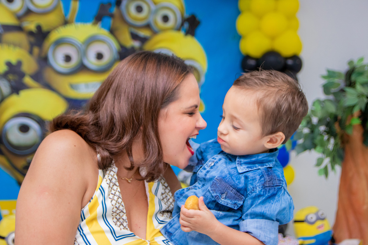Aniversário Gabriel minions decoração infantil festa aniversário biscoito buffet infantil bauru mãe de menino