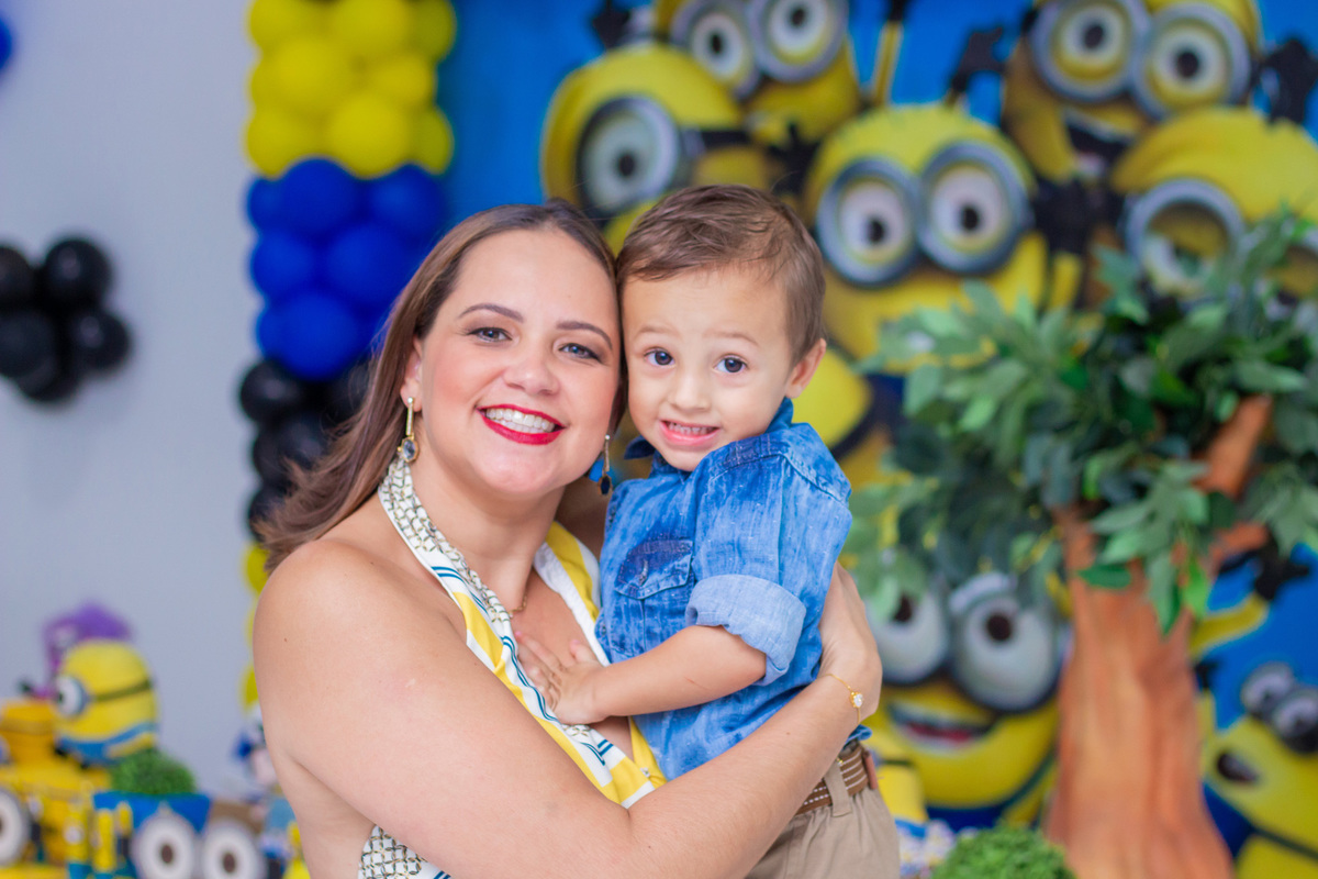 Aniversário Gabriel minions decoração infantil festa aniversário biscoito buffet infantil bauru mãe e filho