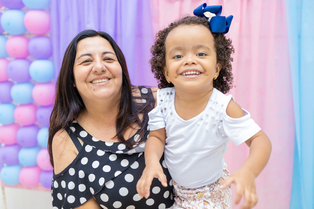 aniversário-3-anos-bauru-olivia sereia festa infantil decoração laços para meninas avó e neta