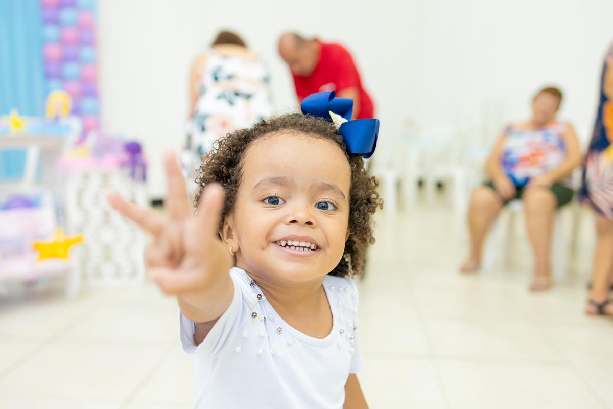 aniversário-3-anos-bauru-olivia sereia festa infantil decoração laços para meninas  3 aninhos