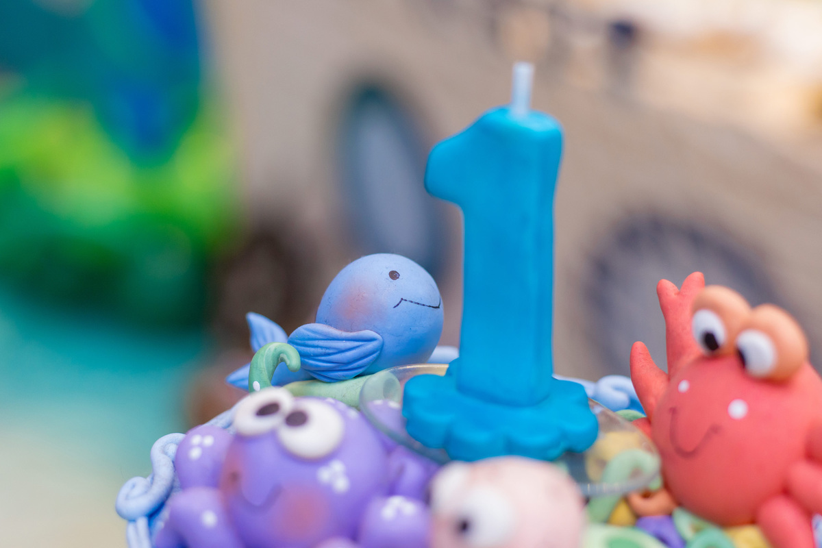 decoração fundo do mar em bauru, mesa barco, mam eventos, fotografo para aniversário infantil, fotografo de crianças, vela personalizada fundo do mar