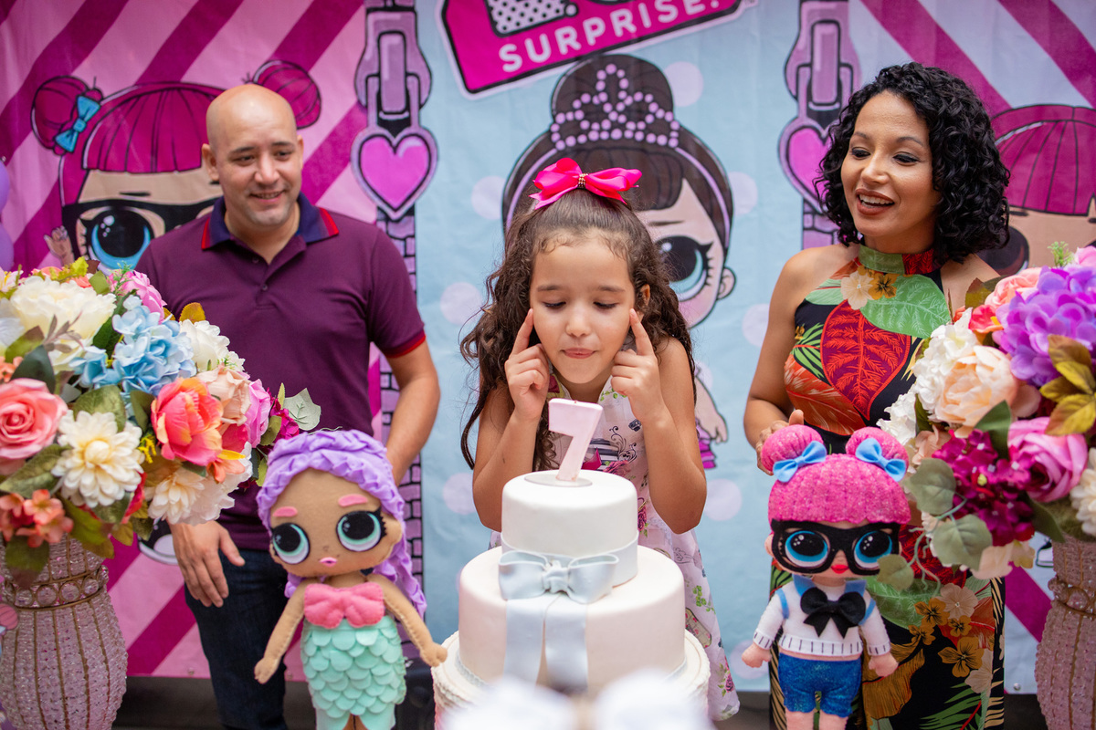 Aniversário infantil em bauru, buffet infantil em bauru, decoração para aniversário em bauru, festa tema lol, buffet pipoca, fotografo infantil, fotografo liffestyle, fotografo em bauru, assoprando a vela