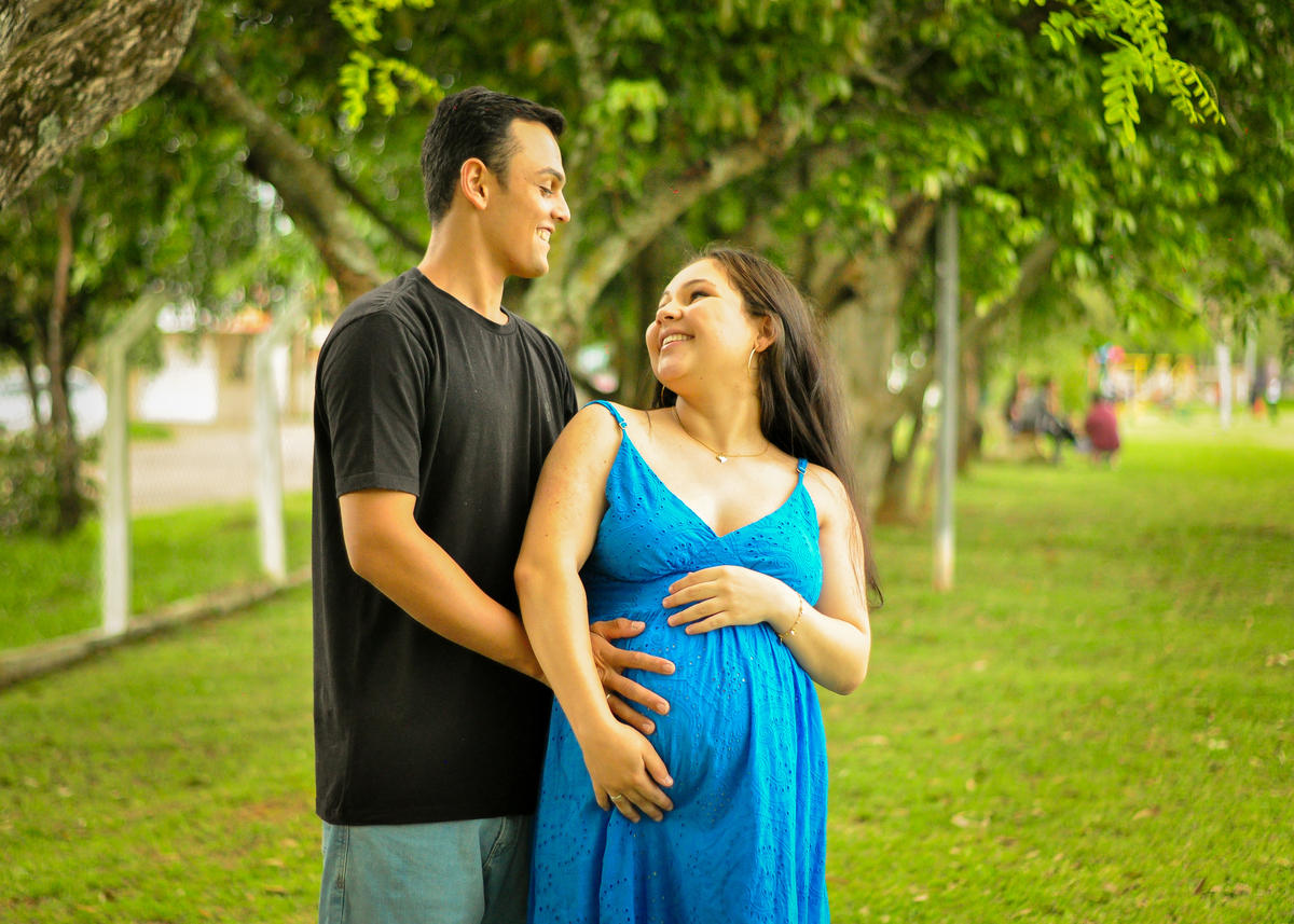 Ensaio Fotográfico de Gestante em Arroio dos Ratos/RS - Jamilly Dorneles