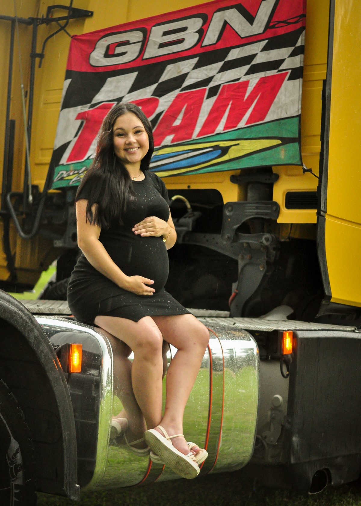 Ensaio Fotográfico de Gestante em Arroio dos Ratos/RS - Jamilly Dorneles