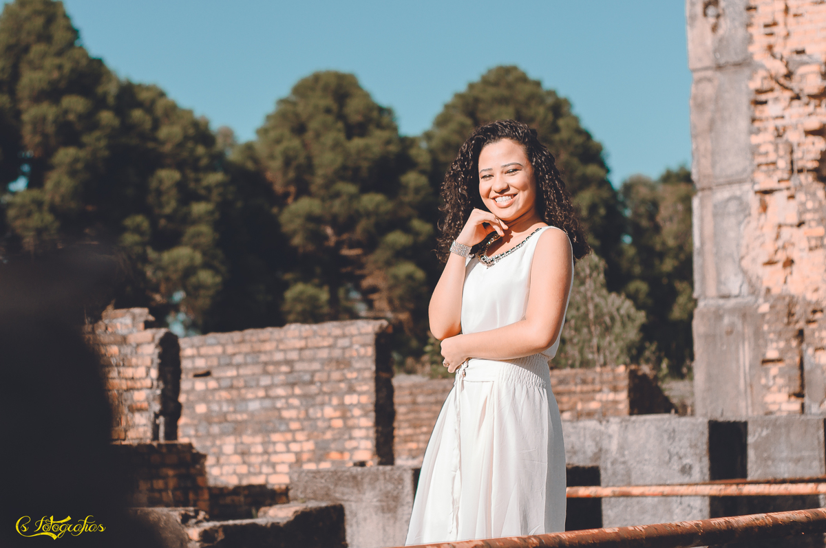 Ensaio Fotográfico de 15 Anos no Museu do Carvão - Tainara Lindner