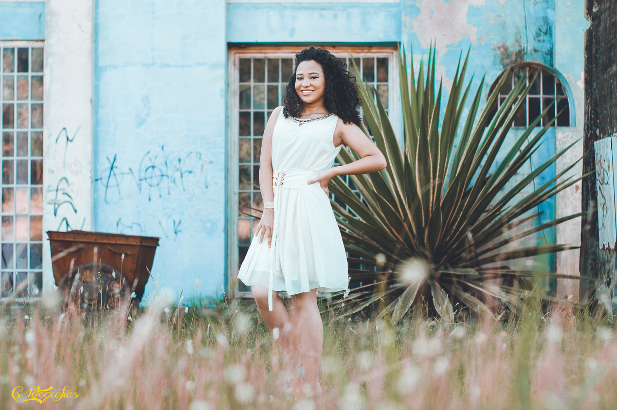 Ensaio Fotográfico de 15 Anos no Museu do Carvão - Tainara Lindner