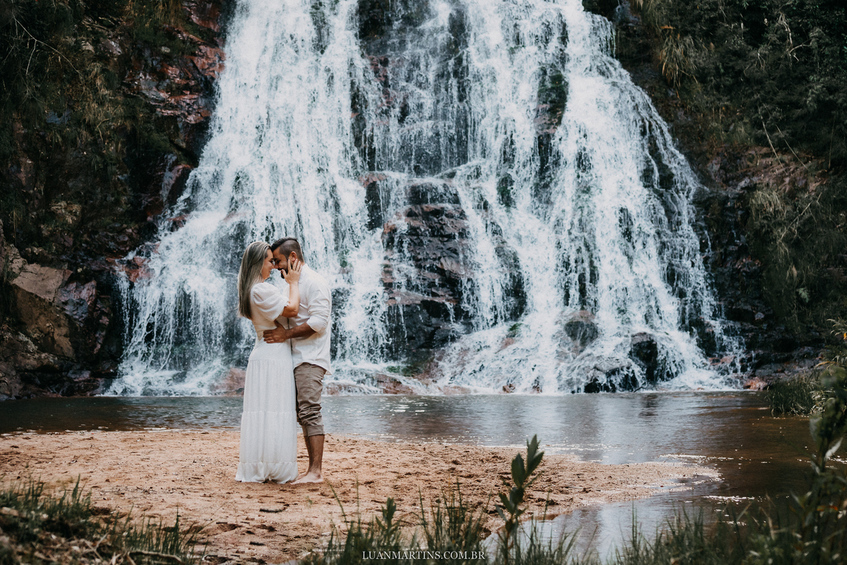 Fotografia na cachoeira