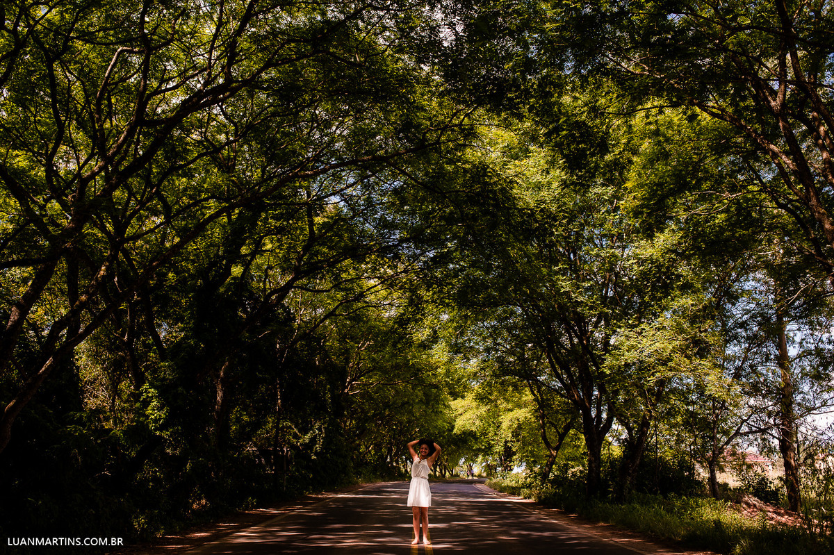 Ensaio 15 anos no túnel verde