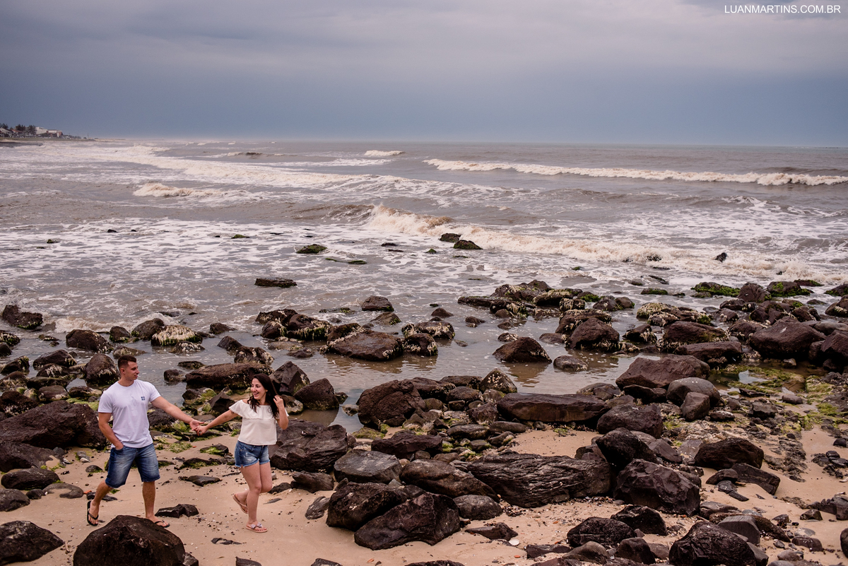 Book fotográfio do casal bruno & kaká na praia