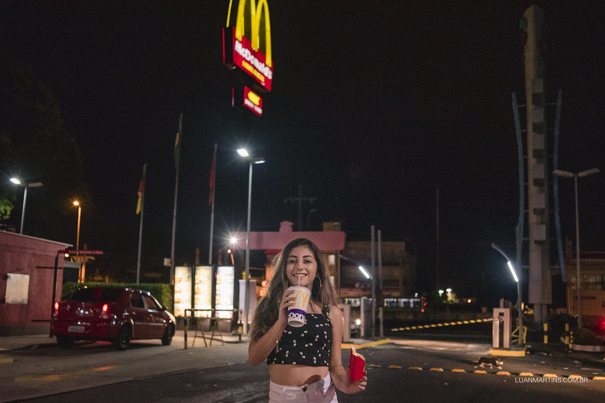 book de 15 anos da Dani, no MC Donalds, em canoas