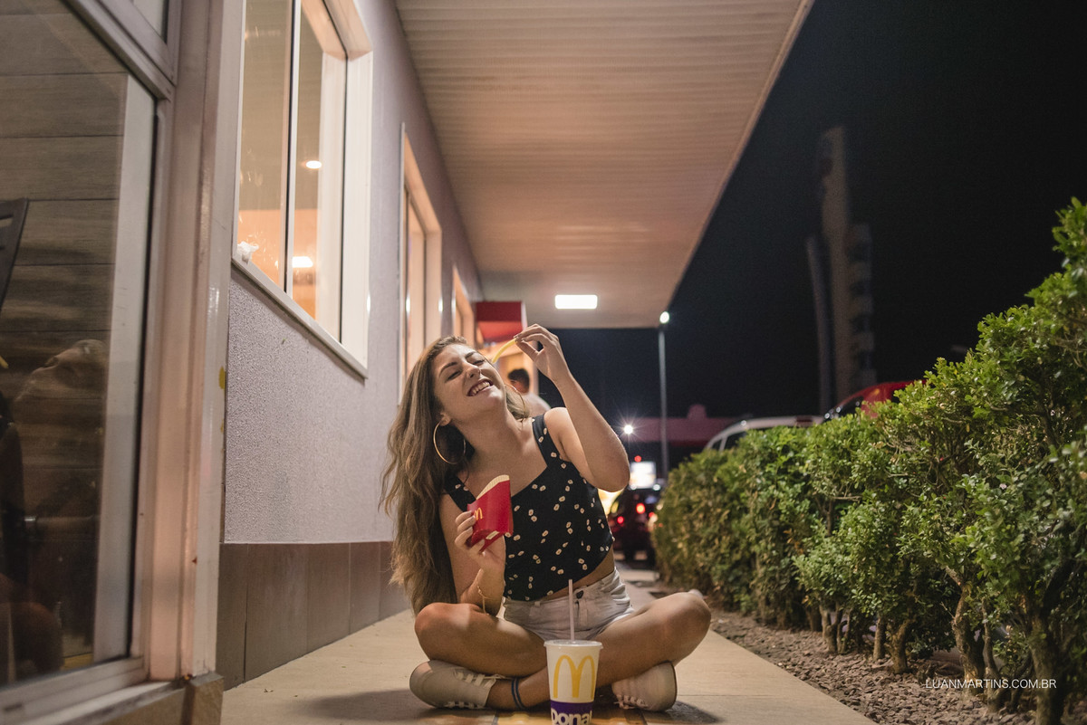 Ensaio 15 anos não mc donalds