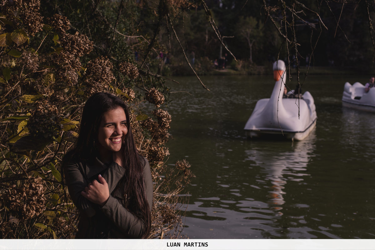 Book de 15 anos no Lago Negro, em Gramado.