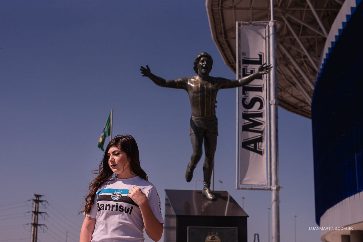 Ensaio na Arena do Grêmio.