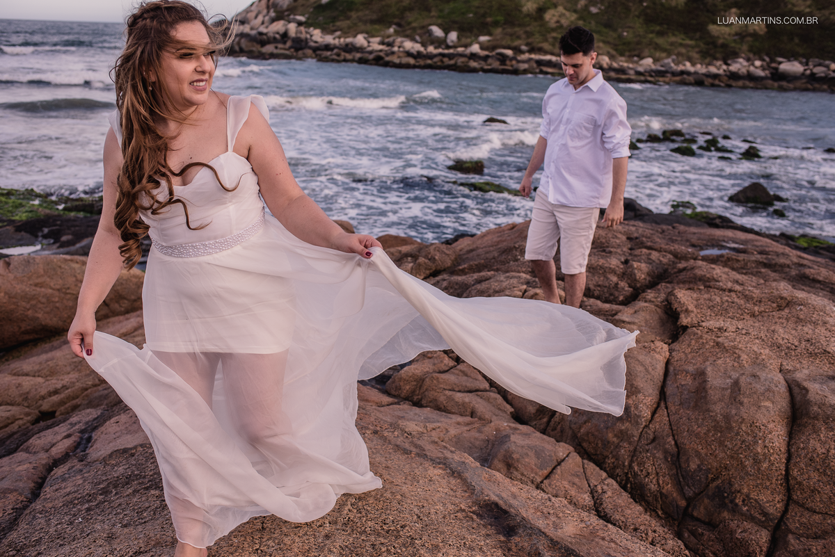 Ensaio pré casamento em Imbituba, Santa Catarina