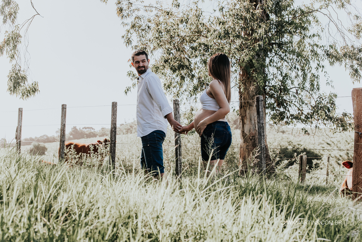 Ensaio de gestante externo