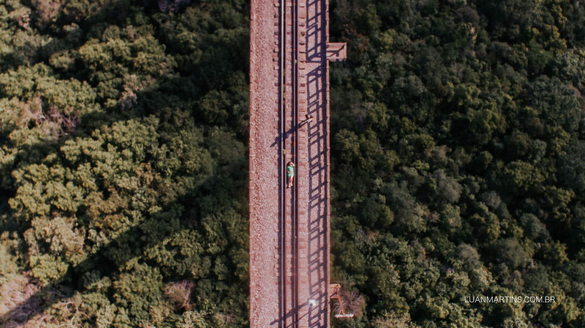 Ensaio gestante com drone