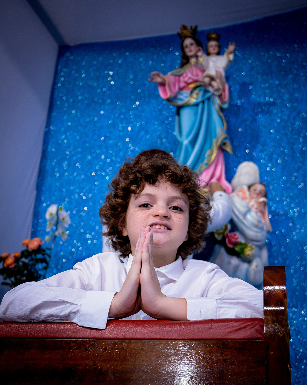 terno infantil, primeira comunhão igreja Paróquia Nossa Senhora dos Prazeres evento familia fotografo em sao paulo zona norte cerimonia religiosa
