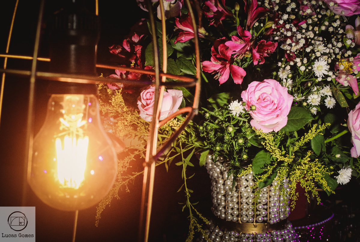 Enfeites da festa de 15 anos
