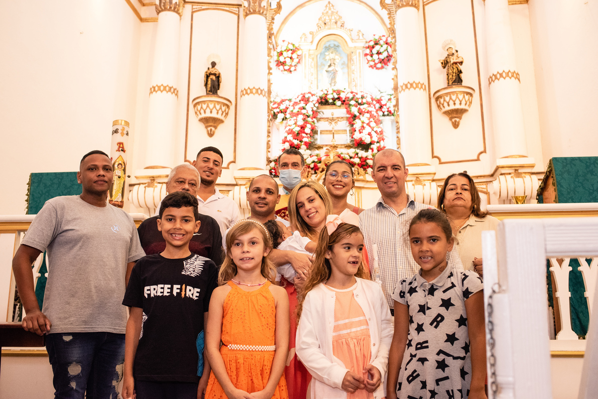 Batizado Igreja Nossa Senhora de Narazeth em Saquarema. Rodrigo de Paiva Foto