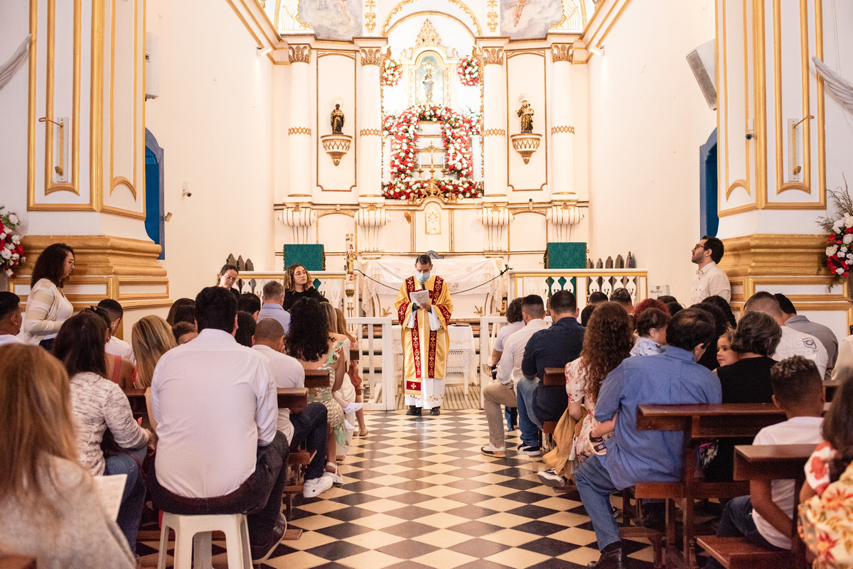 Batizado Igreja Nossa Senhora de Narazeth em Saquarema. Rodrigo de Paiva Foto.