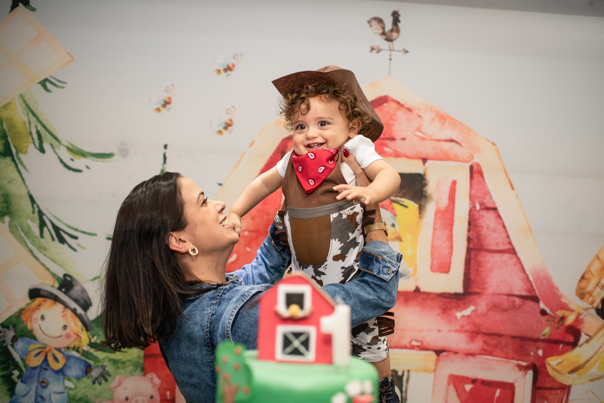 Aniversário de um ano Casa de Festas Só Alegria. Rodrigo de Paiva Foto.