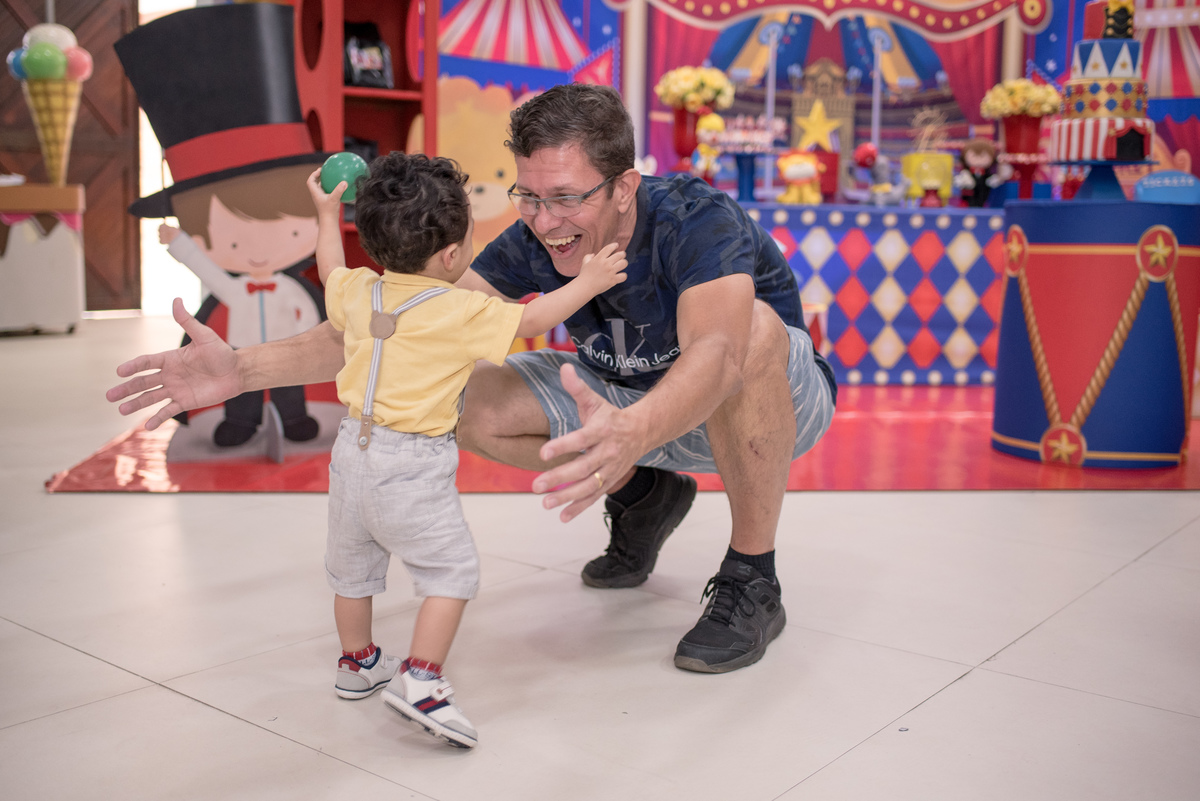 Aniversário, tema circo, 1 ano, estação faz de conta 3