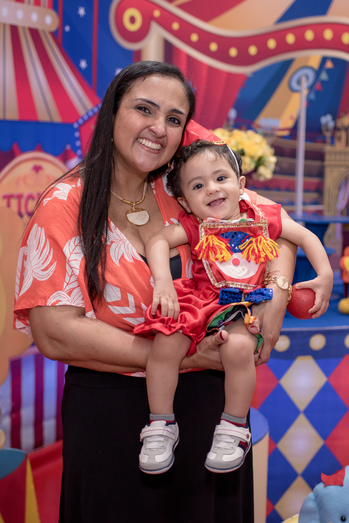 Aniversário, tema circo, 1 ano, estação faz de conta 3