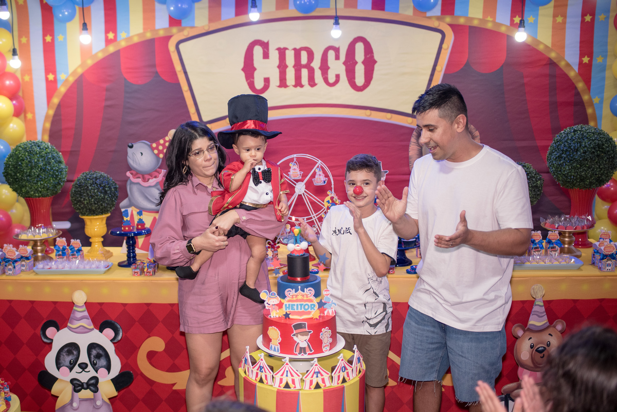 Aniversário, tema circo, Na Vila Festas, @rodrigodepaivafoto.