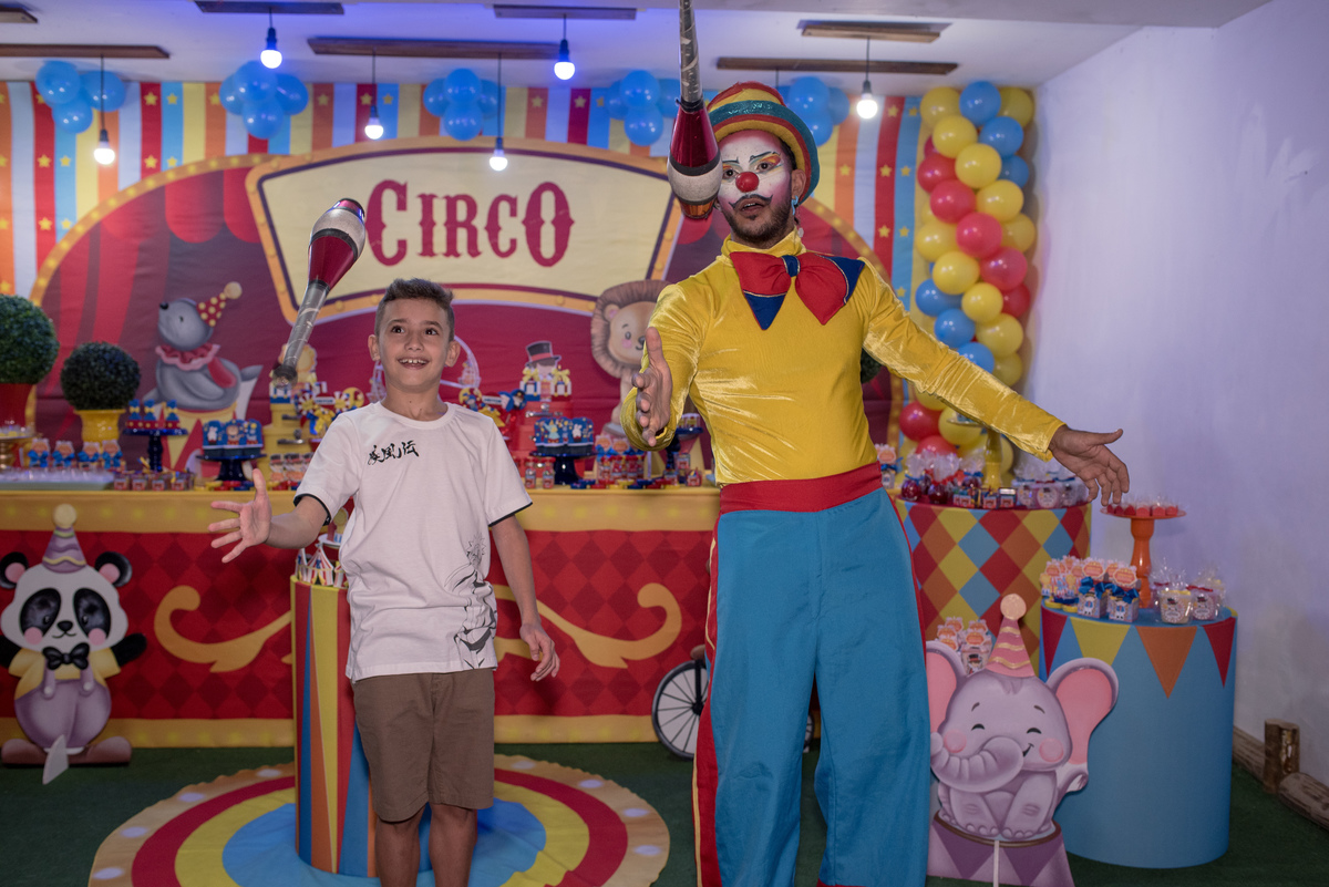 Aniversário, tema circo, Na Vila Festas, @rodrigodepaivafoto.