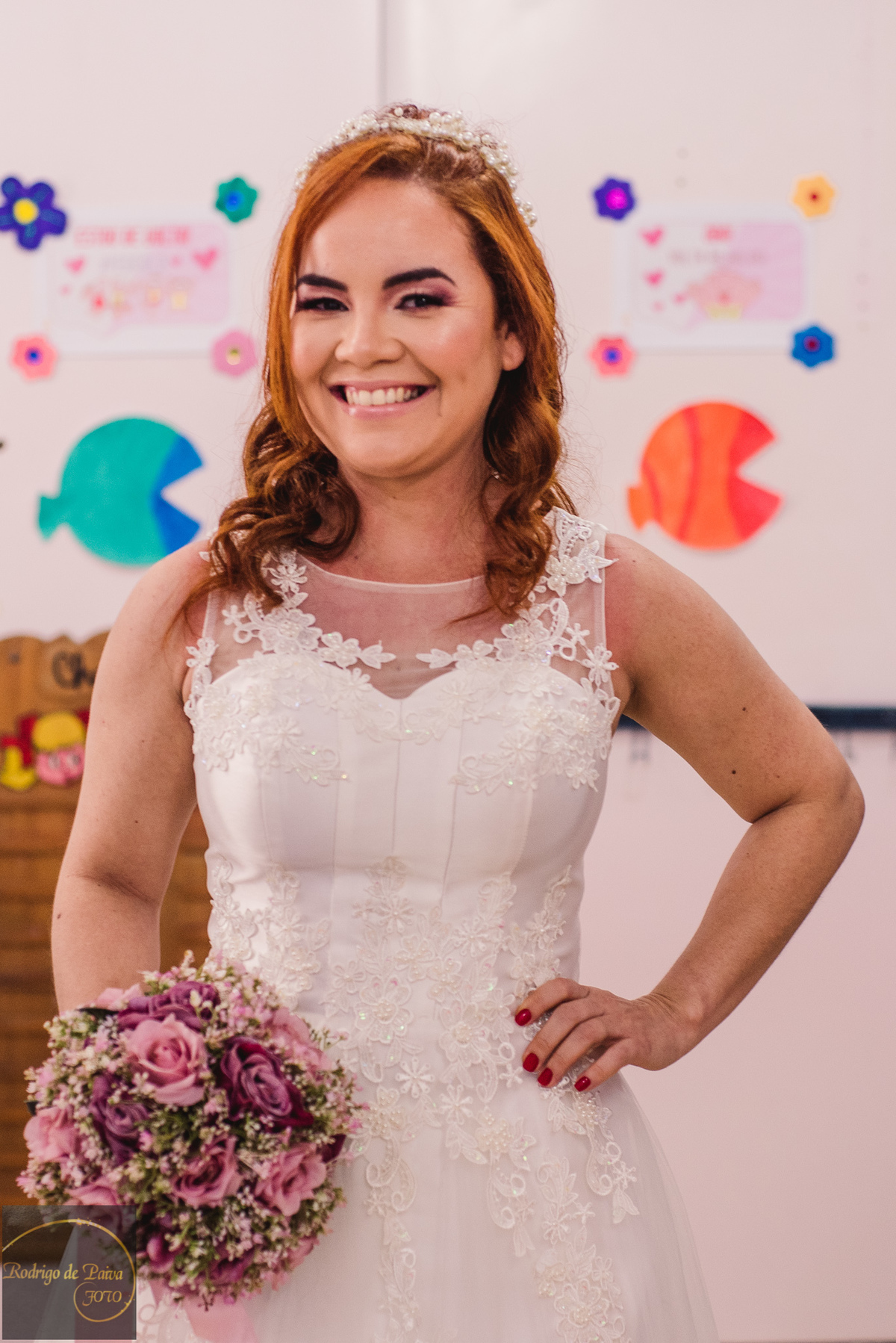 Noiva pronta.