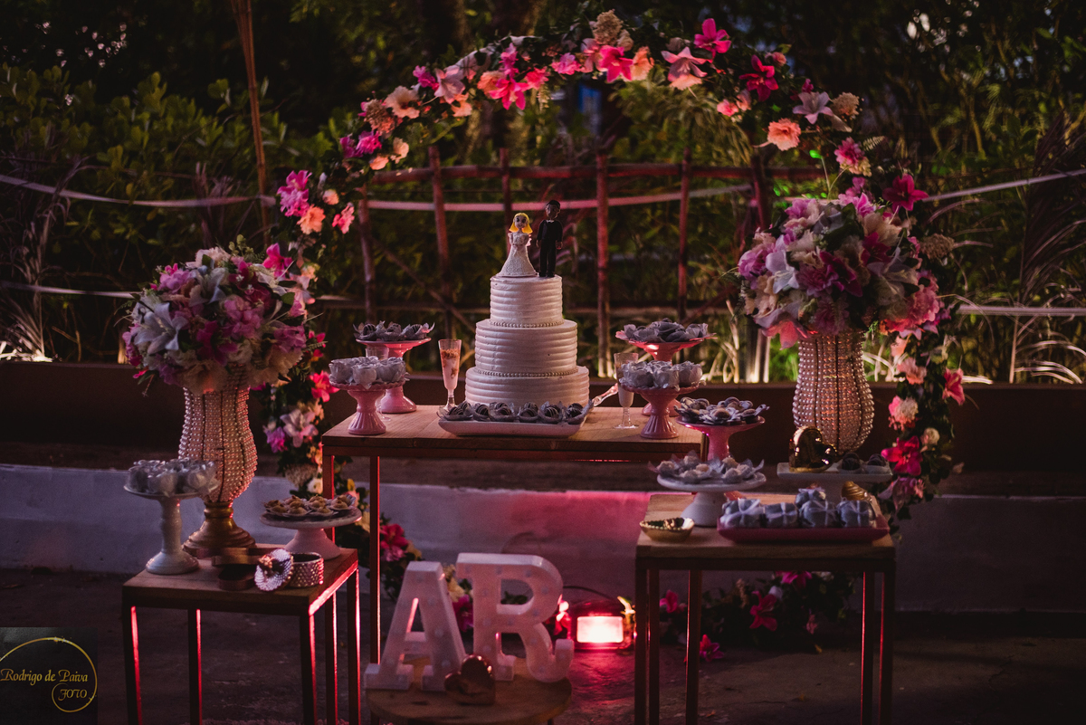 Decoração de casamento.