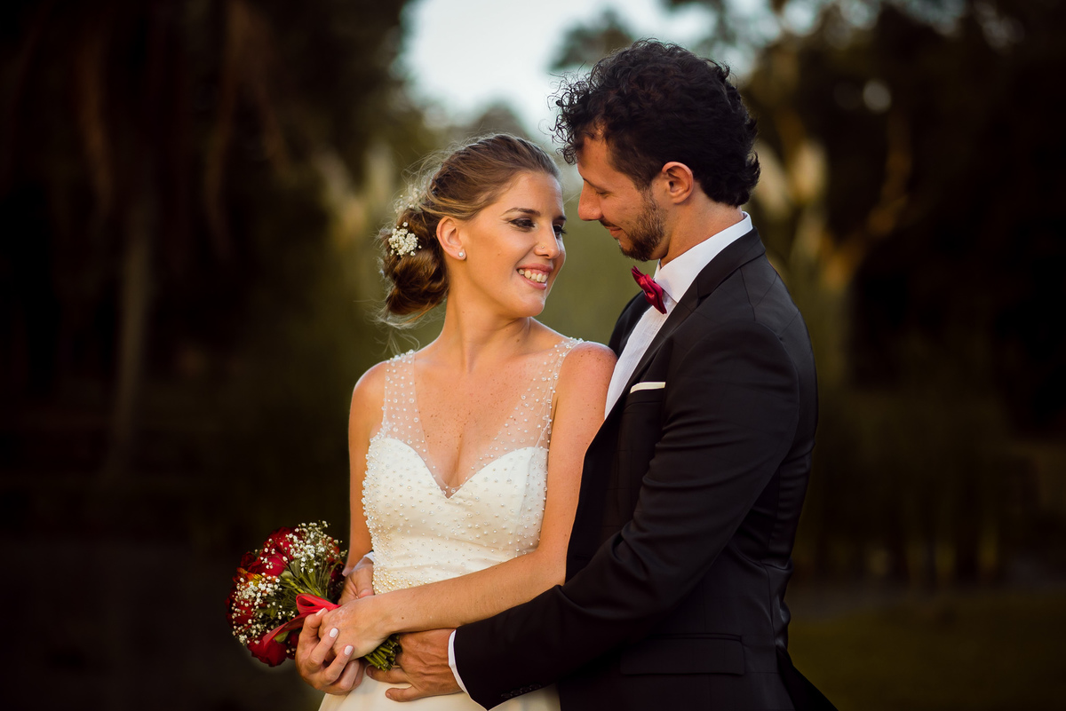 Casamiento en Quinta JR Ranch los novios boda