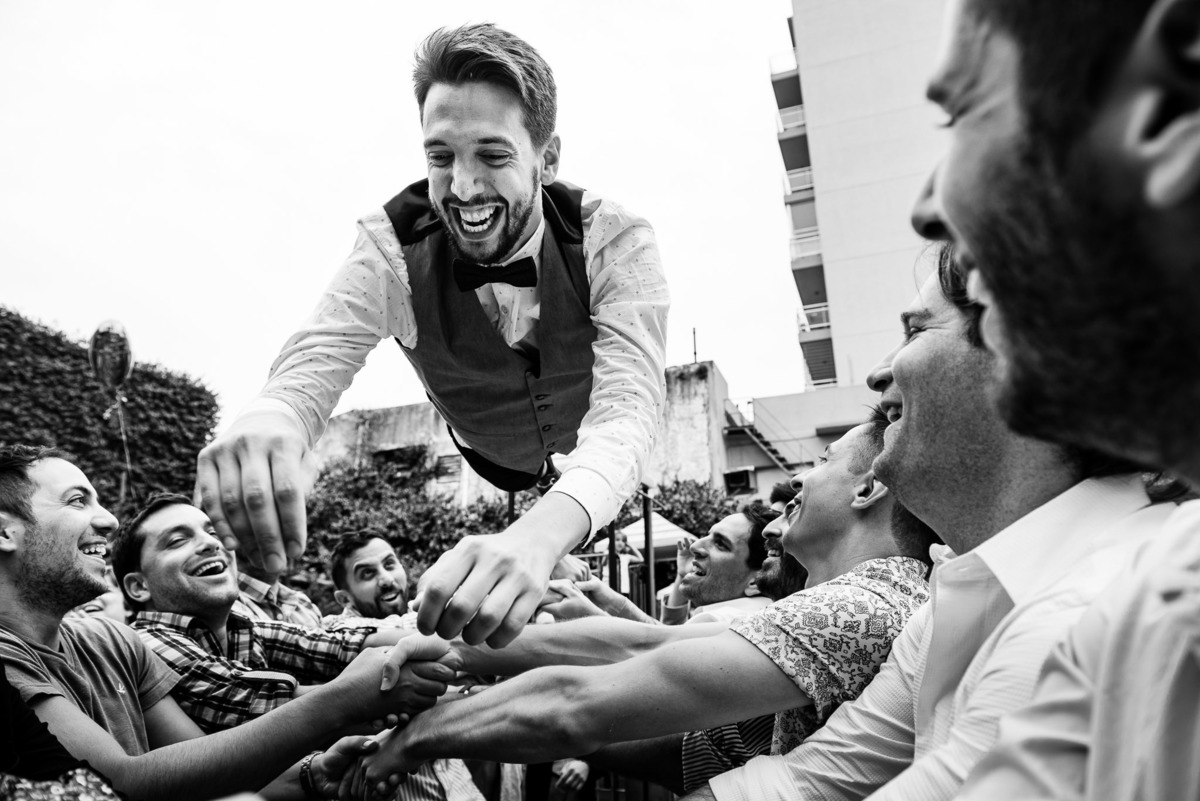 novio volando Casamiento Judío