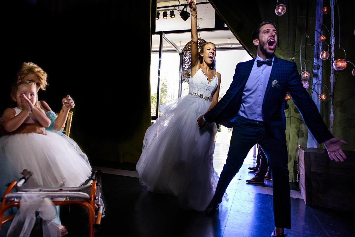 entrada de los novios Casamiento Judío Astilleros Milberg 