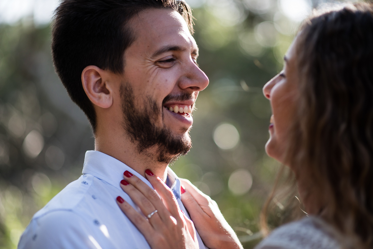 Engagement session Sesión pre boda bosque Carilo