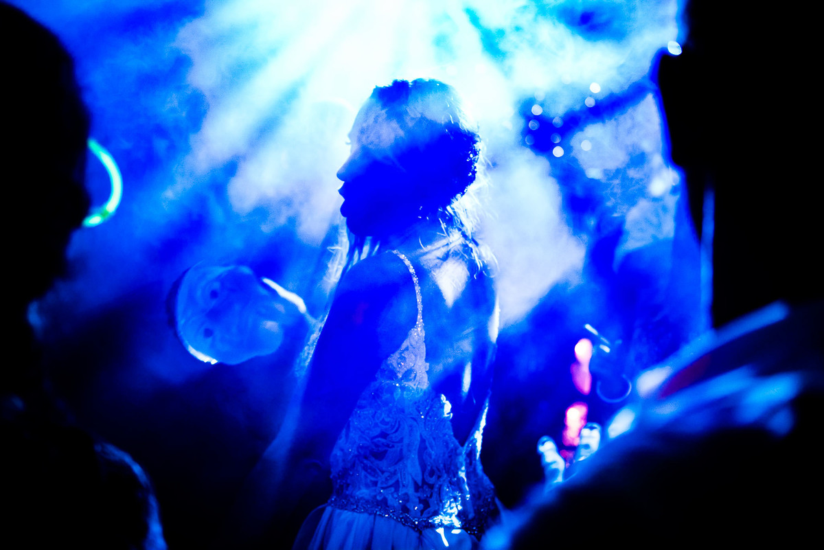 Boda en Punta Carrasco fiesta novia humo contra luz casamiento Diego Fiorita Dj