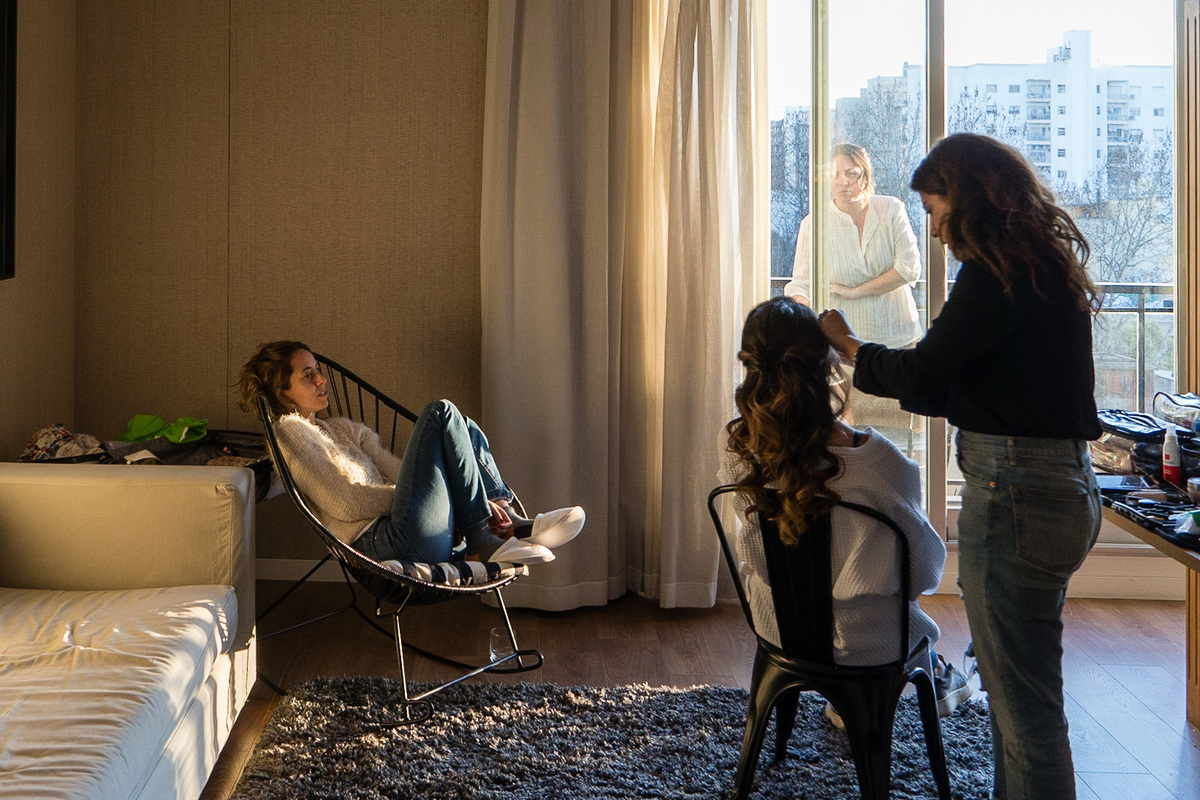 Preparativos novia Casa Sur Palermo