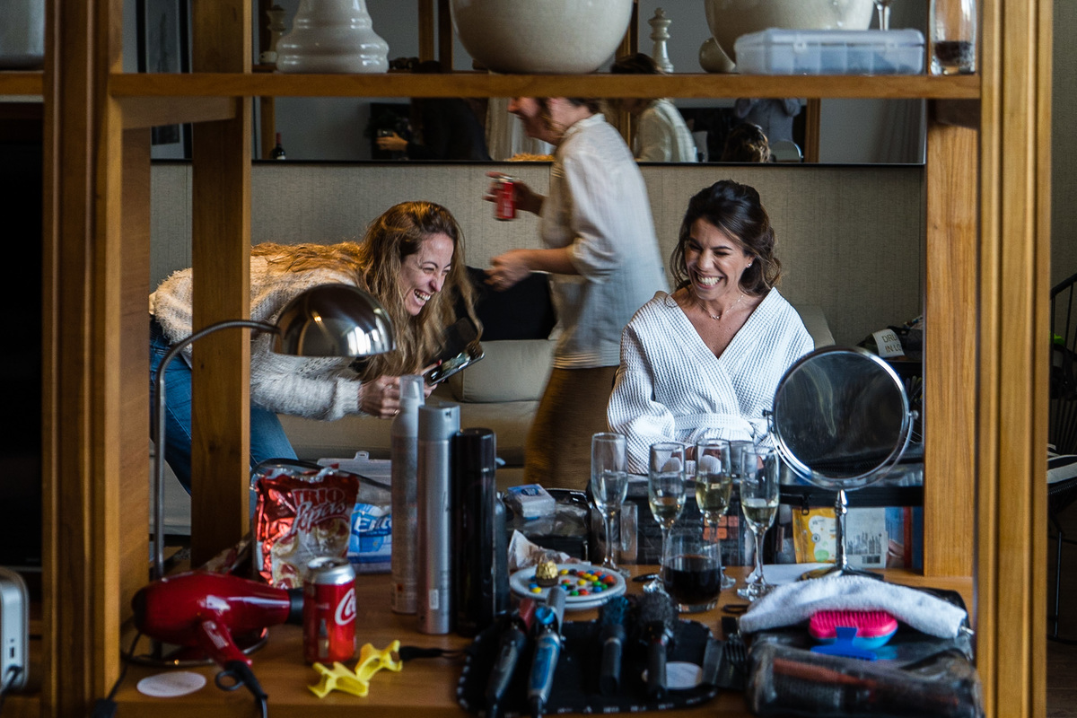 Getting ready novia make up Casa Sur Palermo