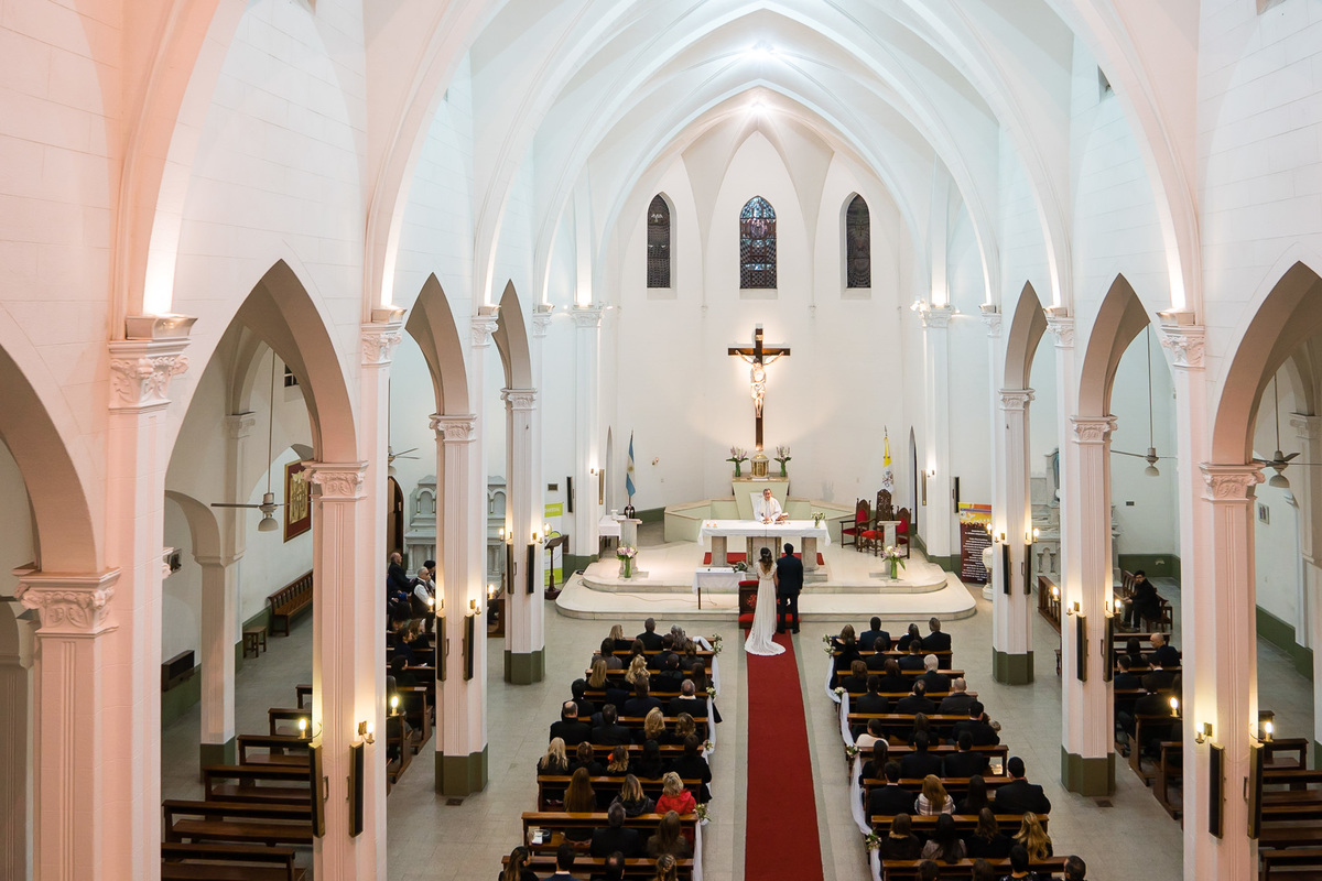Parroquia San Patricio desde arriba