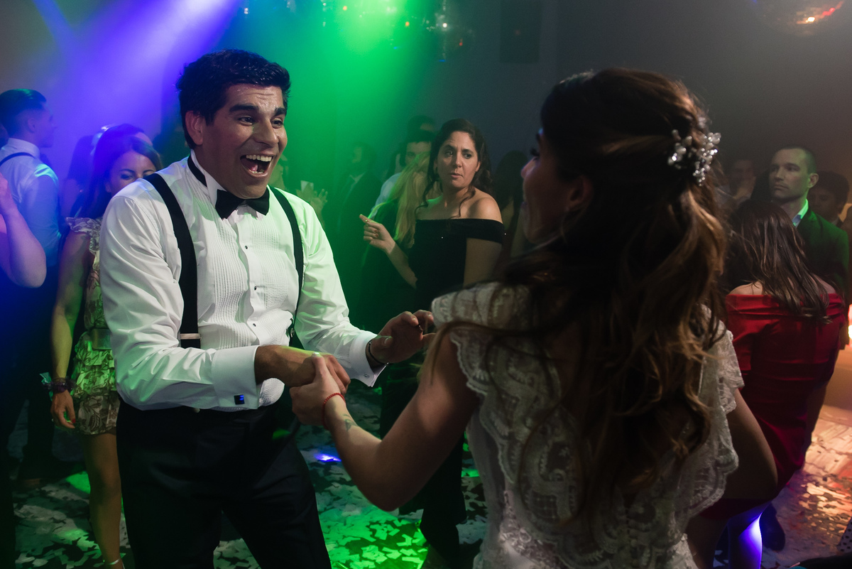 Novios bailan en Bellinzona Grupo Sarapura Dj
