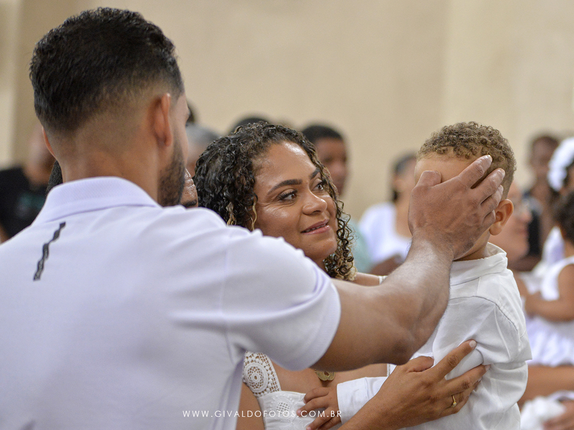 O Santo batismo de Henrry