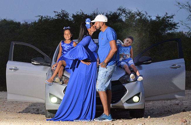 Tai Silva gestante de 9 meses 