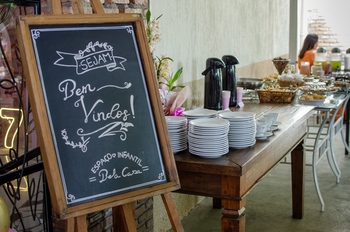 Festa infantil princesas chá da tarde