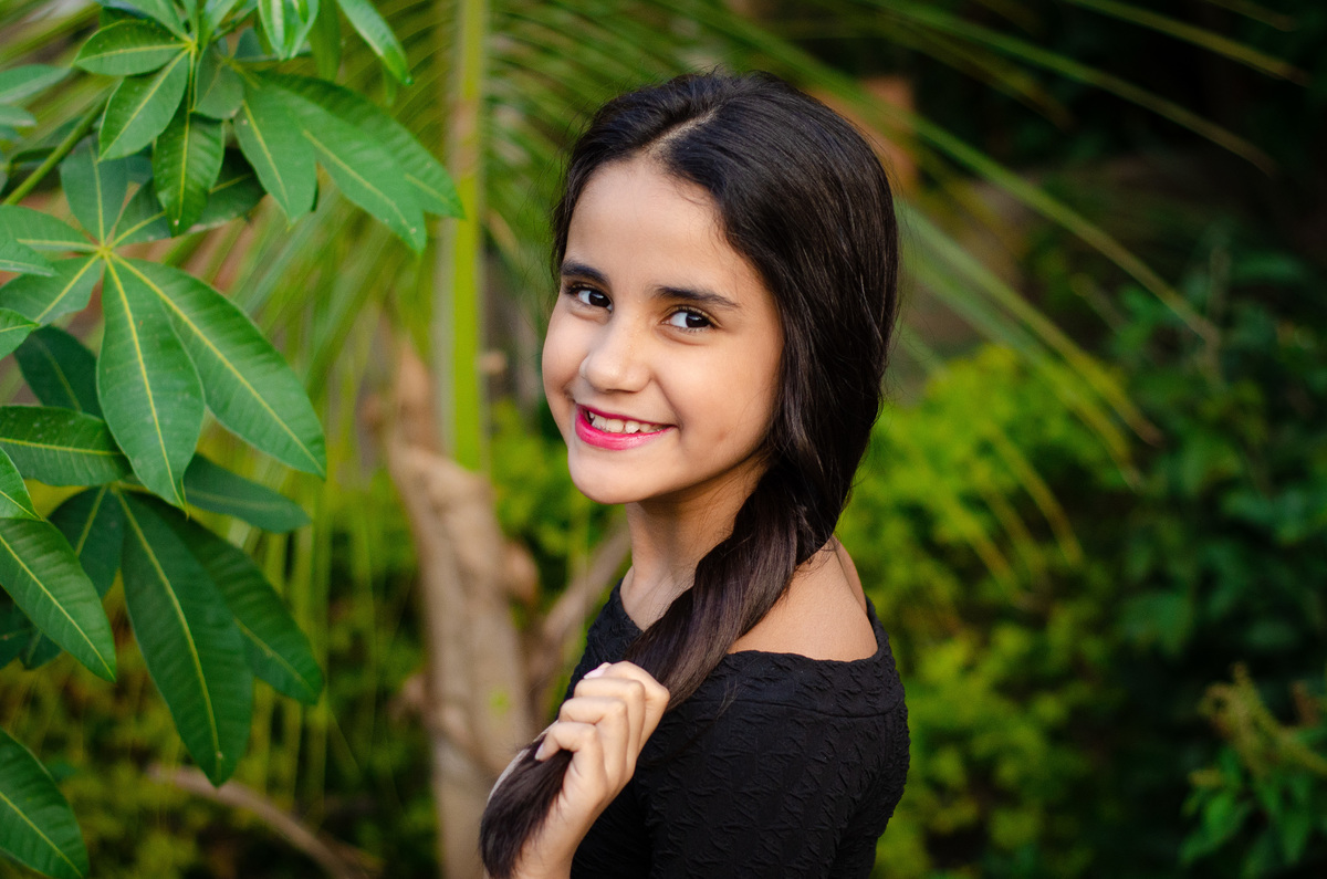 Ensaio Juvenil Retratos menina sorrindo Belo Horizonte 