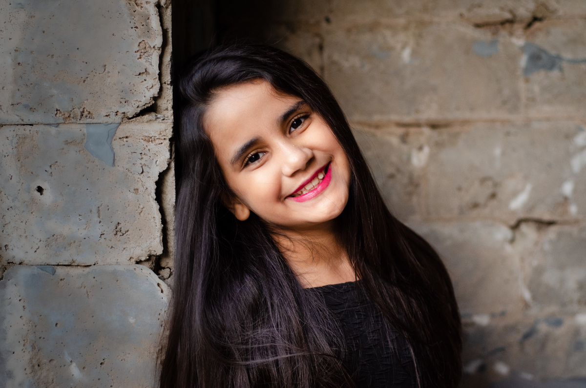 Ensaio Juvenil Retratos menina sorrindo Belo Horizonte 